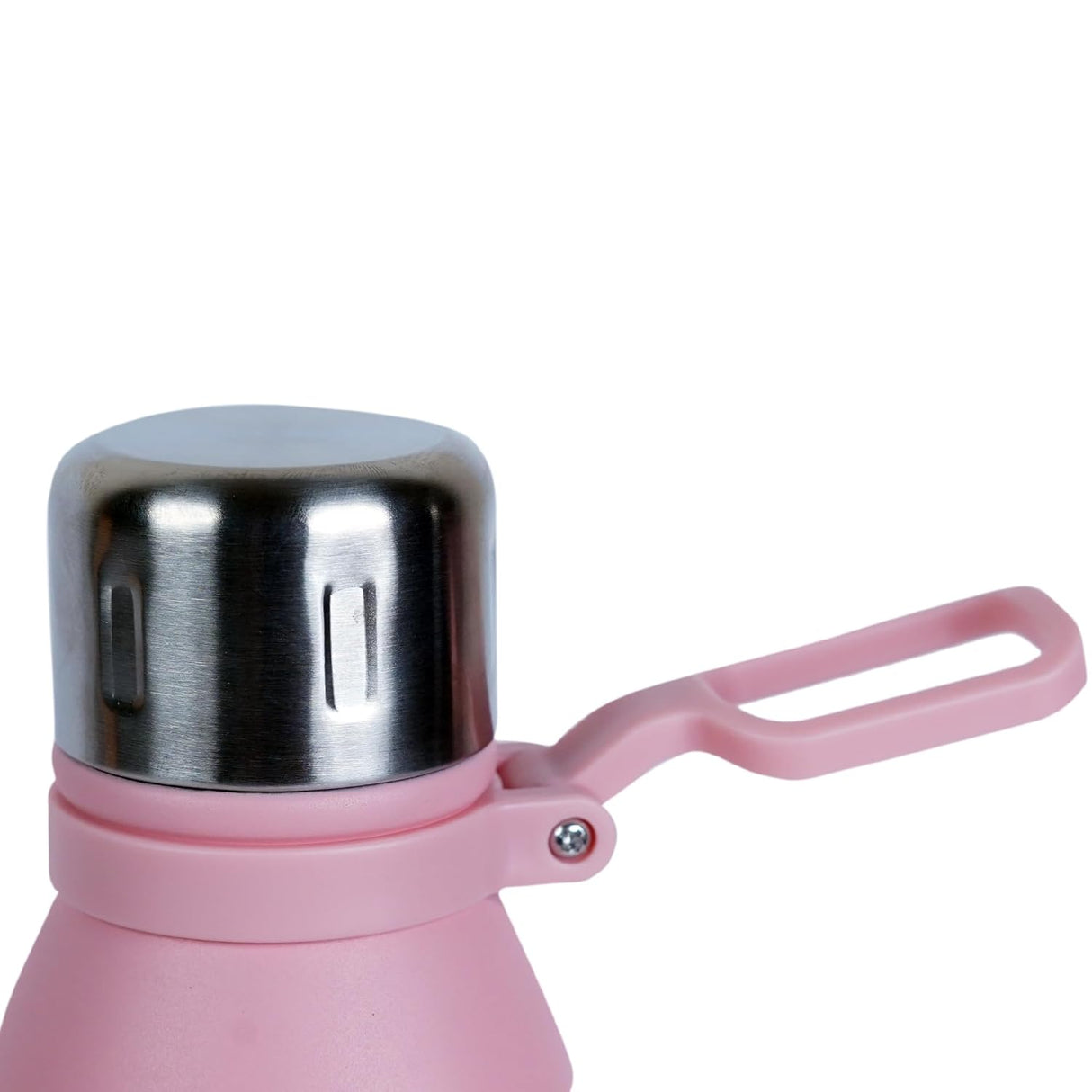 Bolt 700ml Thermos Flask Bottles (Pack of 2), Stainless Steel Vacuum Insulated | Screw Cap with Cup | Leak-Proof | Hot & Cold | PB 700-06