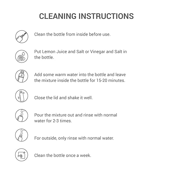 Milton Copperas 1000 Bottle, 950ml, 100% Pure Copper, BPA Free, Leak Proof, Office Bottle, Boosts Immunity, Supports Digestive & Liver Health, Ayurveda Inspired