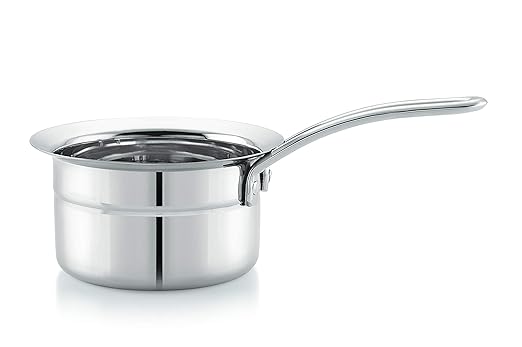 Mukti Premium Stainless Steel Curry & Gravy Saucepan (Without Lid, 750 ML)