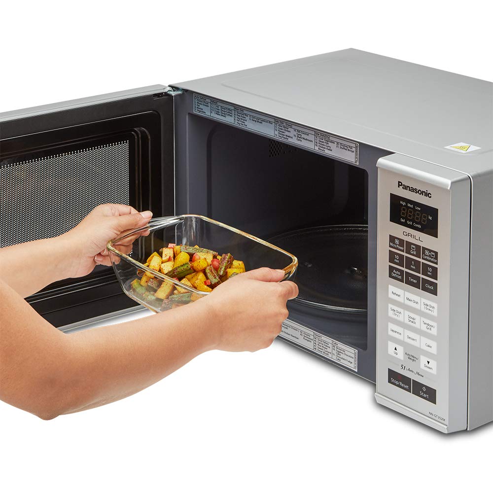 Borosil Rectangular Dish w Green Lid Oven, Micro, Fridge Safe 2.6L