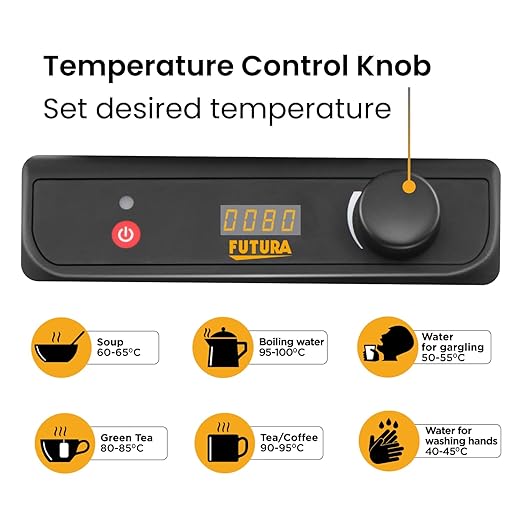 Hawkins Electronic Kettle 1.4 Litre FKTA1