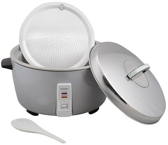 SR-932D 8.2L Electric Rice Cooker - Cooks 2kg Raw Rice, Anodized Aluminium Pan, Stainless Steel Lid, 5 Hours Keep Warm Function