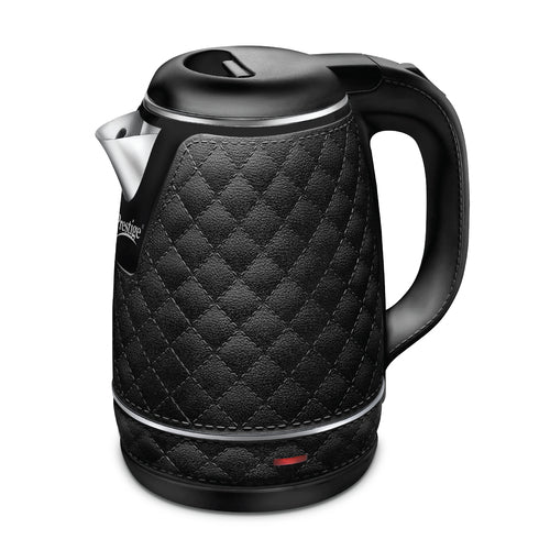 PKCT 1.5 Litre Electric Kettle with Designer Cool Touch Exterior| Stainless Steel Inner Body| Dry Heat Protection|Black
