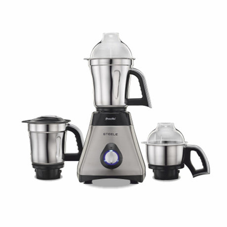 Buy PREETHI STEELE 110V 3 JAR MIXER GRINDER at the lowest price in India at Apnidukaan.com, Save UPTO 50% Off, All India Free Shipping, Click here to see all of our exclusive deals.