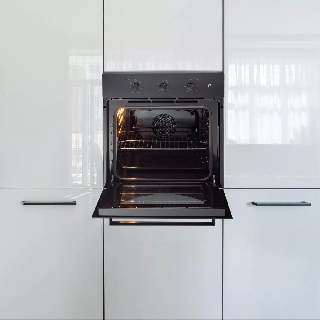 KAFF OV 80 ML 7 | 60cm ELECTRIC OVEN | Extra Large Cavity | Full Black Finish |  Built In Ovens