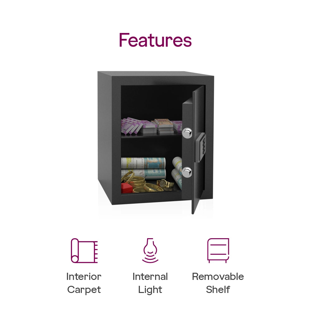 NX Pro Digital (40L) Ebony Home Locker