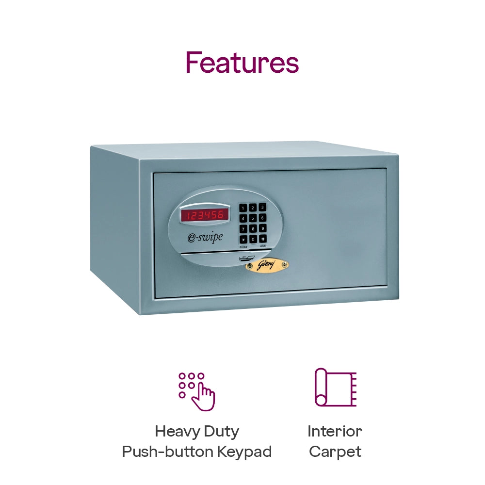 E-Swipe Digital Home Locker with Card Swipe Access