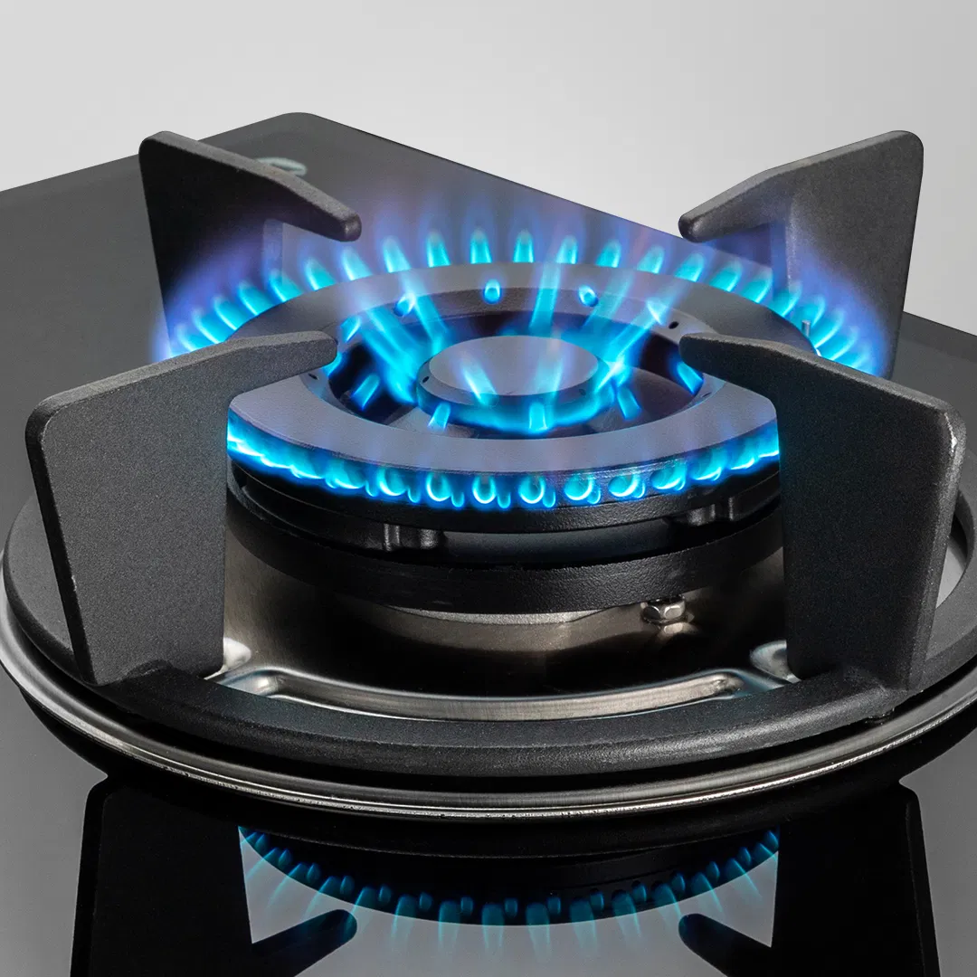 FBB 783 – 78cm Built-in Hob with 3 Full Brass Burners & Auto Ignition