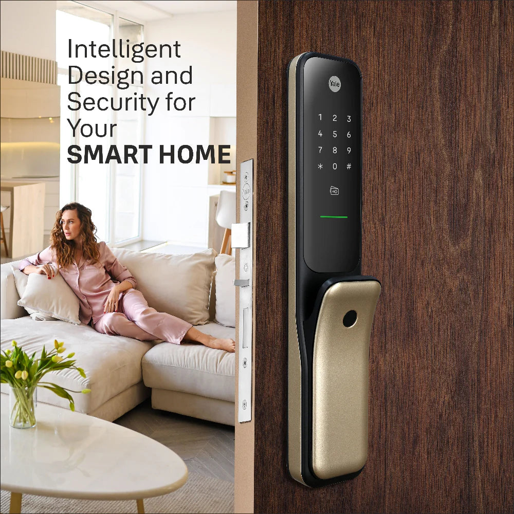 Kyra Pro Push-Pull Smart Lock (Gold)