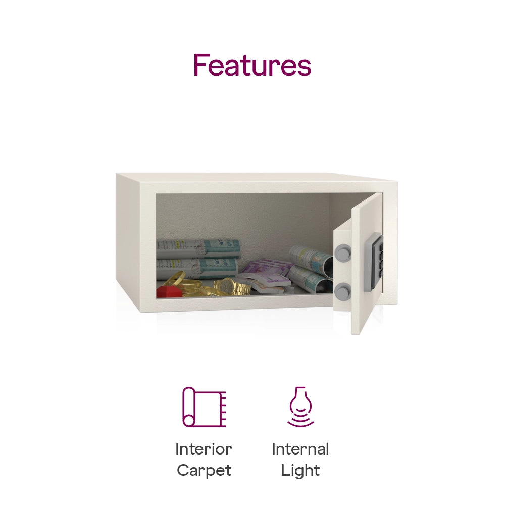 NX Pro Digital (25L) Ivory Home Locker