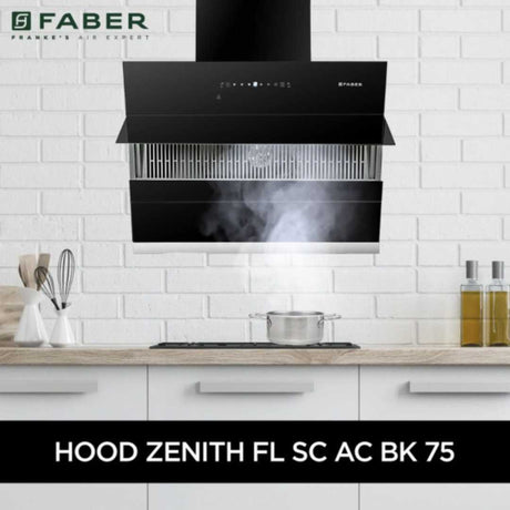 Faber HOOD ZENITH FL SC AC BK 75