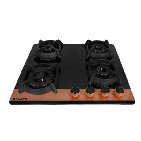FABER UTOPIA HT 604 BR CI BUILT IN HOB