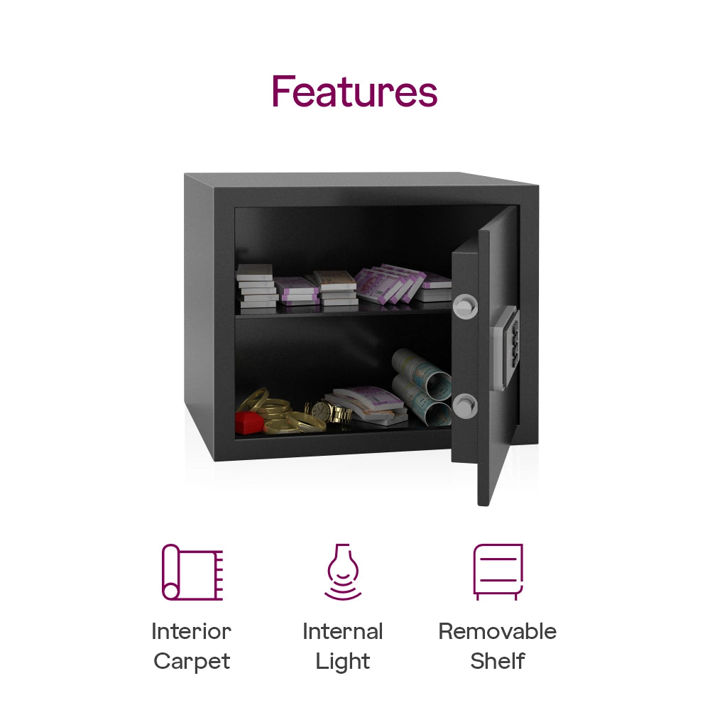 NX Pro Digital (30L) Ebony Home Locker