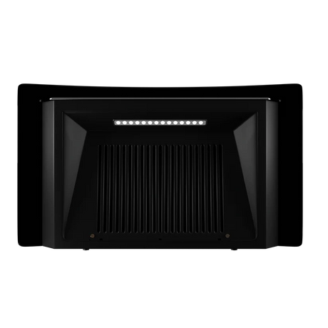 Crompton CHD-QPVC90FLE-MBL-Curved Wall Mounted Chimney QuietPro 90 cm
