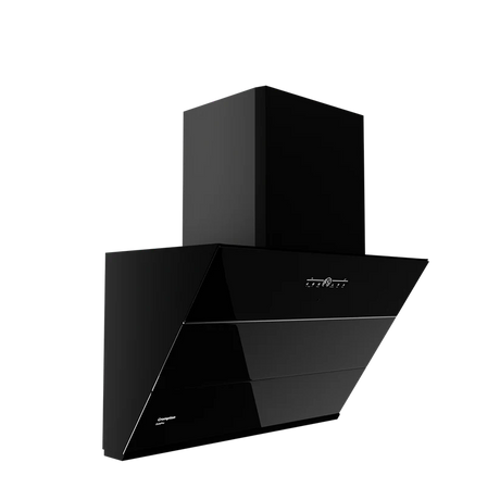 Crompton CHD-QPVI75FLE-MBL-Inclined Wall Mounted Chimney QuietPro 75 cm