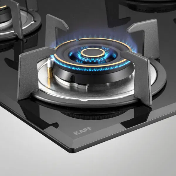 ALN 783 – 73cm Built-in Hob with 3 High-Efficiency Brass Burners & Auto Electric Ignition