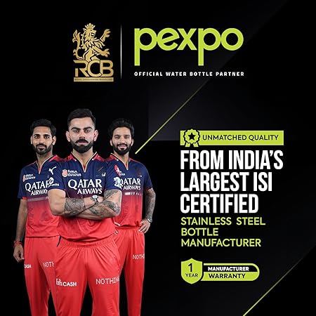 Pico 500 Pro Cute Sipper 470ml Rocket Design – Hot & Cold Stainless Steel Kids Water Bottle, Vacuum Insulated, Leak Proof, RCB Edition