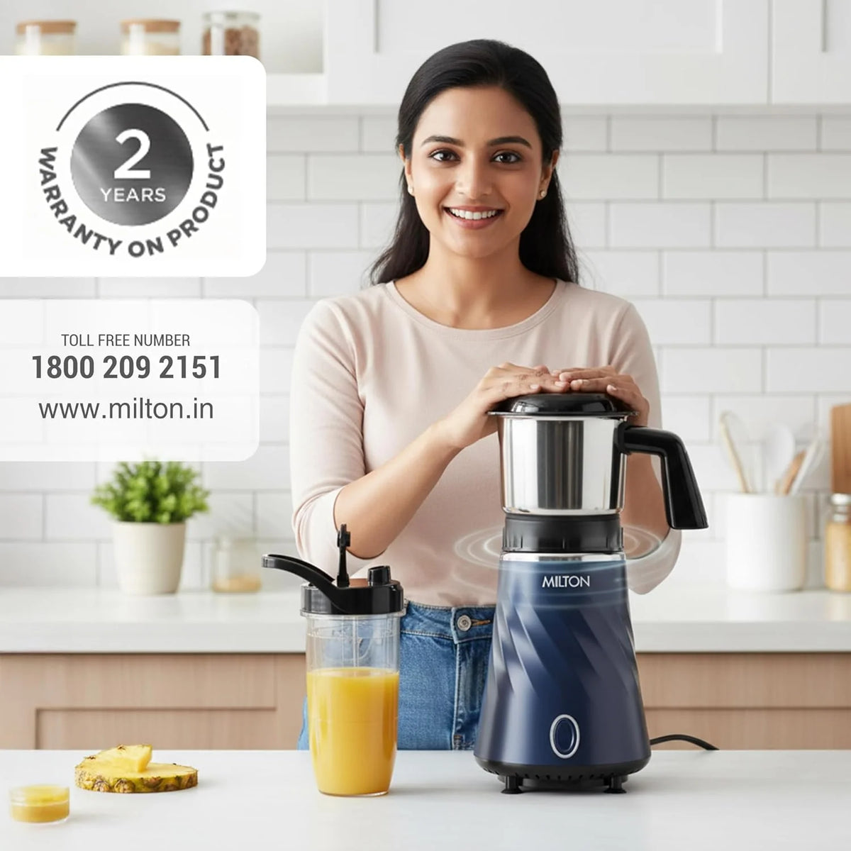 MiniQ Mini Mixer (Milton) Dark Blue