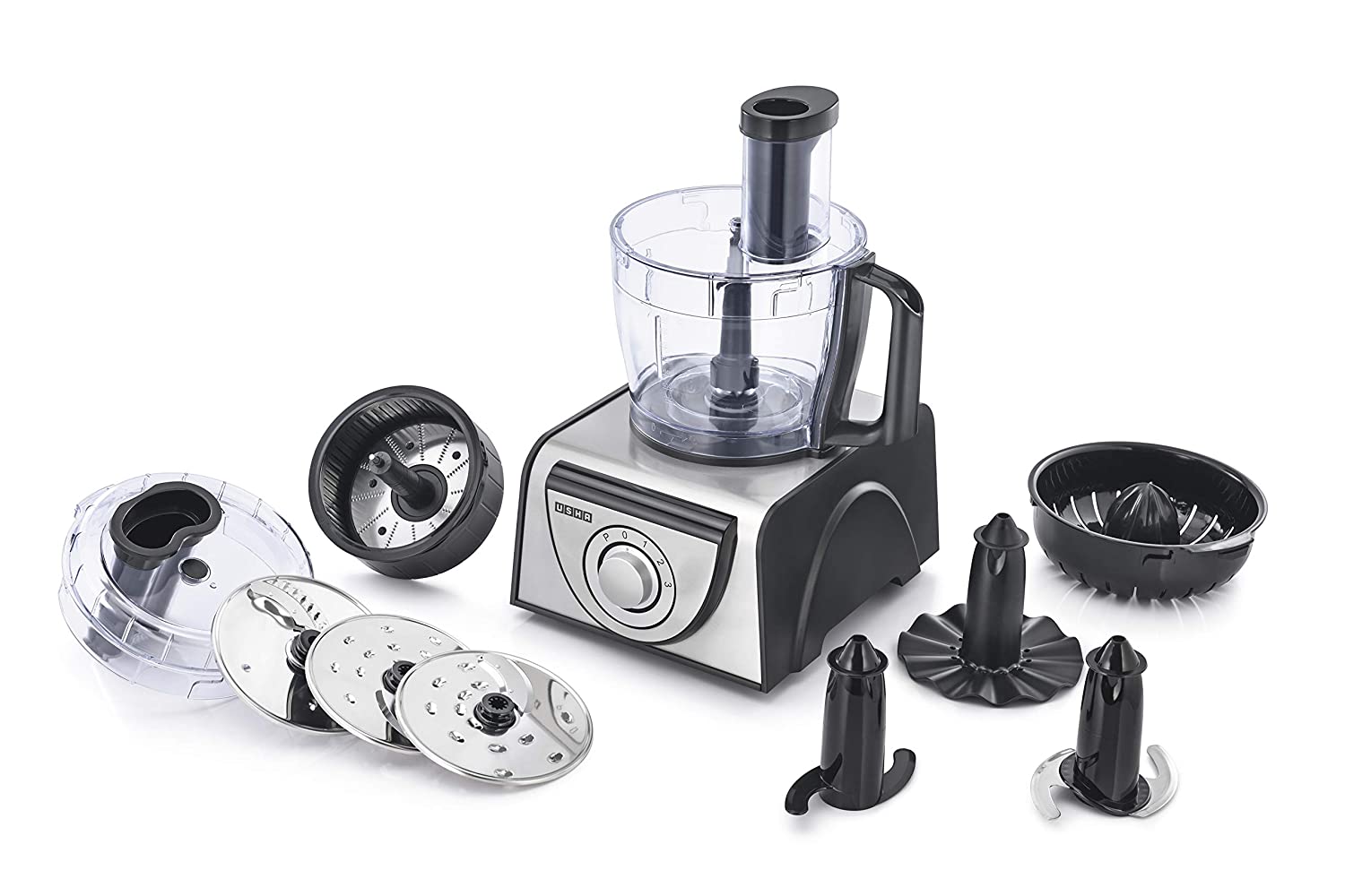 FP 3810 Food Processor 1000-Watt Copper Motor with 13 Accessories