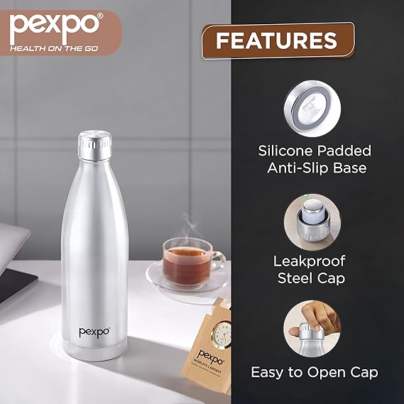 Extreme Pro 850 RCB Edition Stainless Steel Thermoflask 830ml – Hot & Cold, ISI Certified