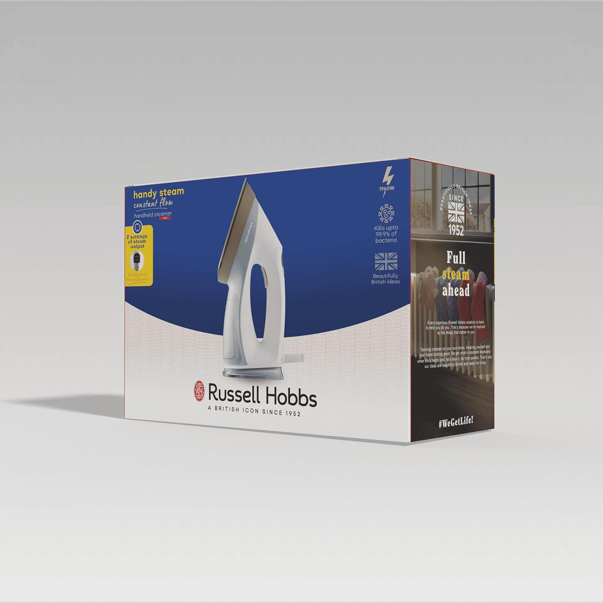 1960W Handheld Garment Steamer RGS1960HANDY