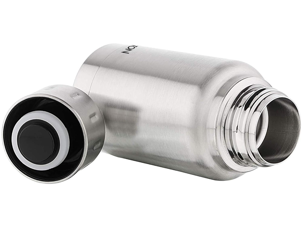 Milton Elfin 300 Thermosteel Water Bottle 300 ml, 24 Hr Hot and Cold I Leak Proof Lid, ISI Certified I Vacuum Insulated I for Office, Gym, School I Silver