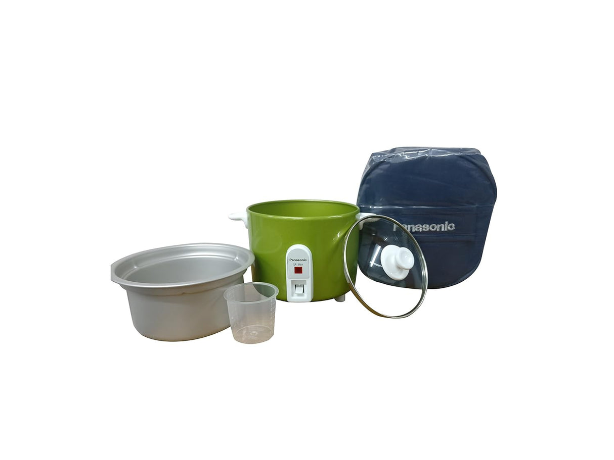 SR-3NA 0.3L TSL Electric Rice Cooker – 230W, Apple Green, Aluminium Body, Compact & Energy Efficient