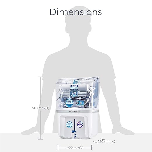 Grand Plus RO Water Purifier White 9L