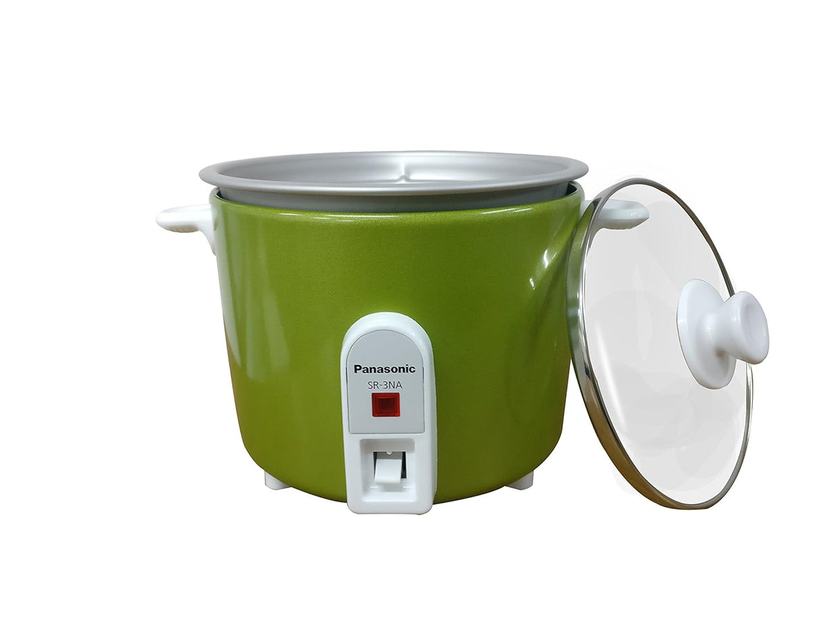 SR-3NA 0.3L TSL Electric Rice Cooker – 230W, Apple Green, Aluminium Body, Compact & Energy Efficient