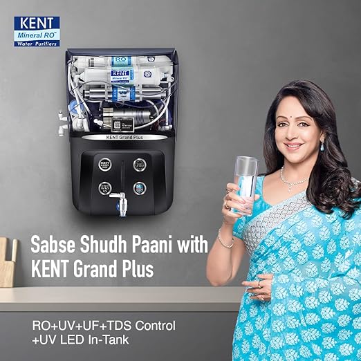 Grand Plus RO Water Purifier (Black) 9L