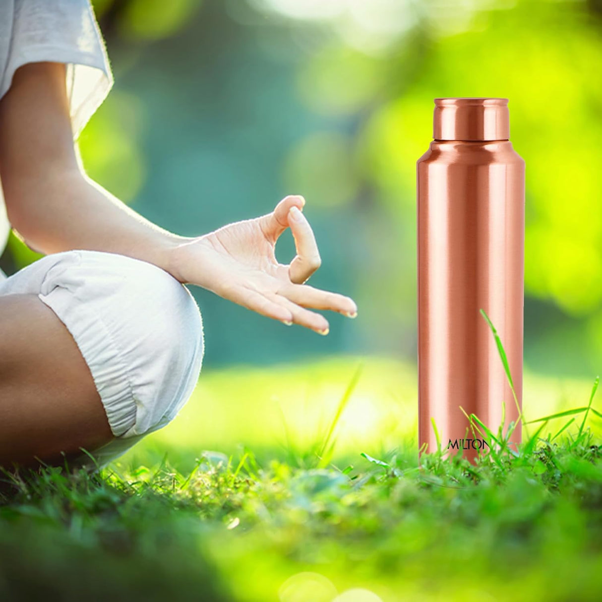 Milton Alpine New Copper Bottle, 900 ml, 1 Piece, Copper