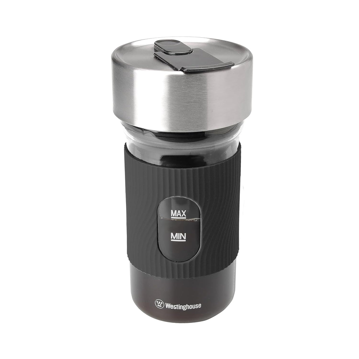 600ml Portable Cold Brew Coffee Maker |1200 mAh Battery, Cordless, Rechargeable, Compact |Transparent Brewing Chamber Anti-Slip Sleeve |Ready-to-Drink in 15 Minutes