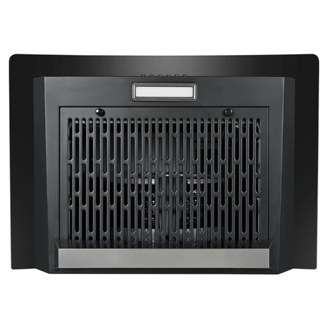 Faber Hood Alpha HC PB BK 60 1500 m鲁/hr Auto clean  Wall Mounted  Chimney Baffle Filter Touch Control & Motion Sensor Black Tempered glass With Stainless Steel