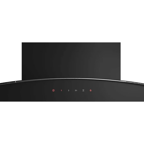 Bosch DWHA98G60I 90 cm wall-mounted chimney hood Series 4 wall-mounted cooker hood flat black Stainless steel Touch control with LED