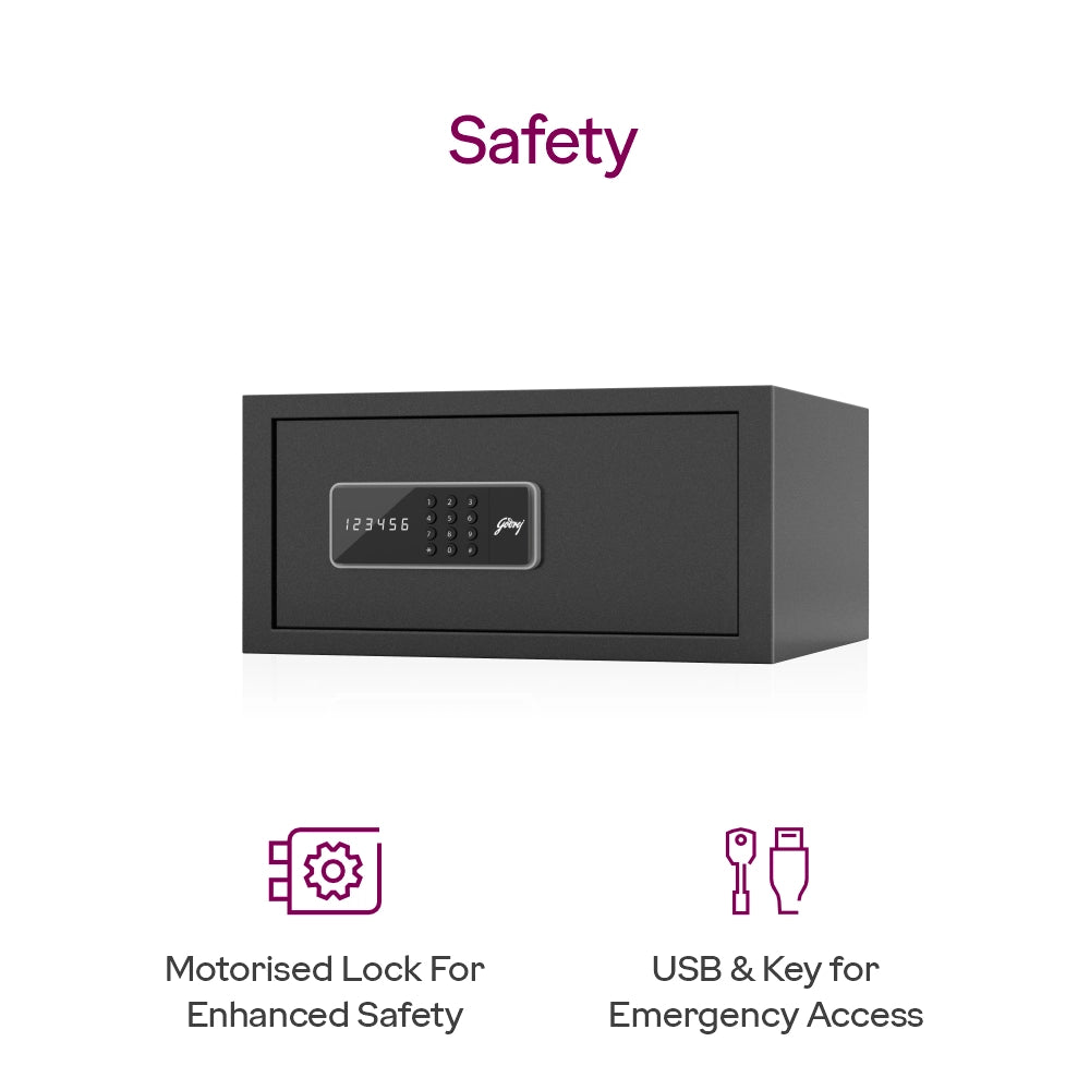 NX Pro Digital (25L) Ebony Home Locker