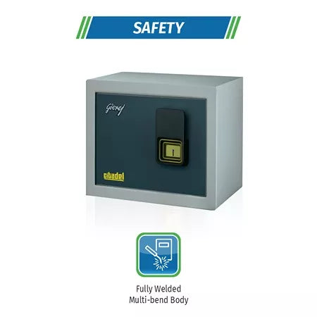 Citadel 45 V1 (Grey) Heavy-Duty Home Locker with Key Lock