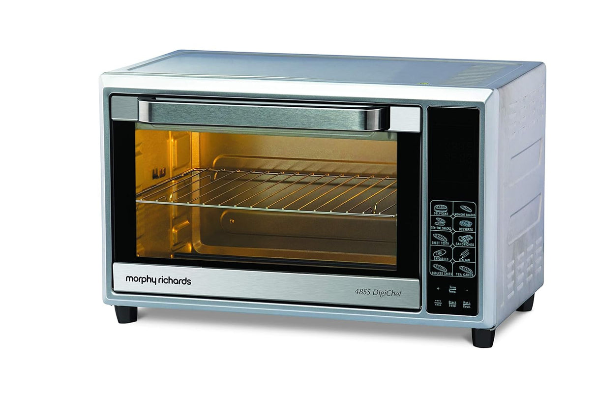 48-Litre Oven Toaster Grill (OTG)  (48SS DIGICHEF, Silver)