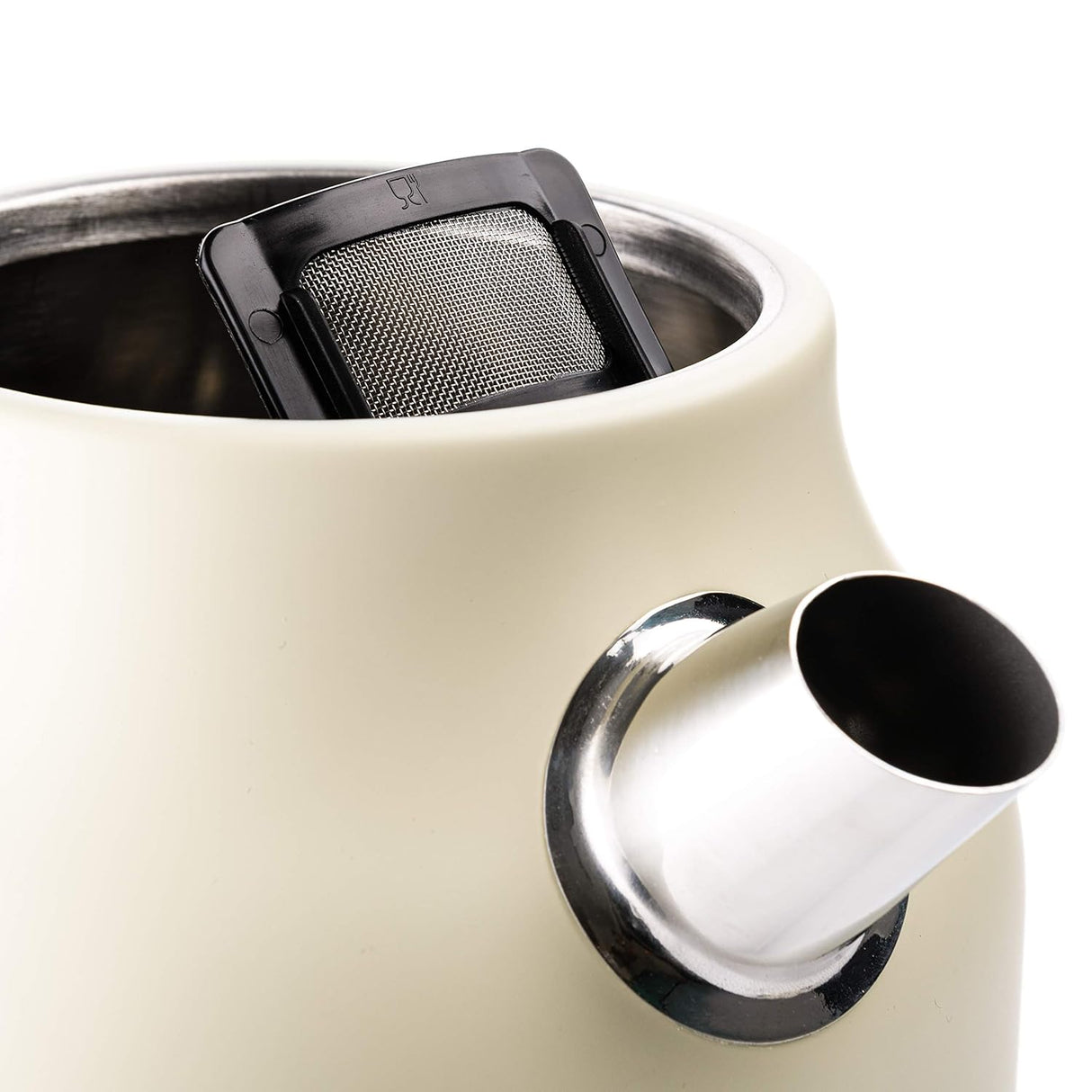 Westinghouse 1.7L 2200W Retro Series Electric Kettle | Fast Boil, Water Boiler For Hot Drinks, Quiet Boil & Detachable Filter | Temperature & Water Level Indicato