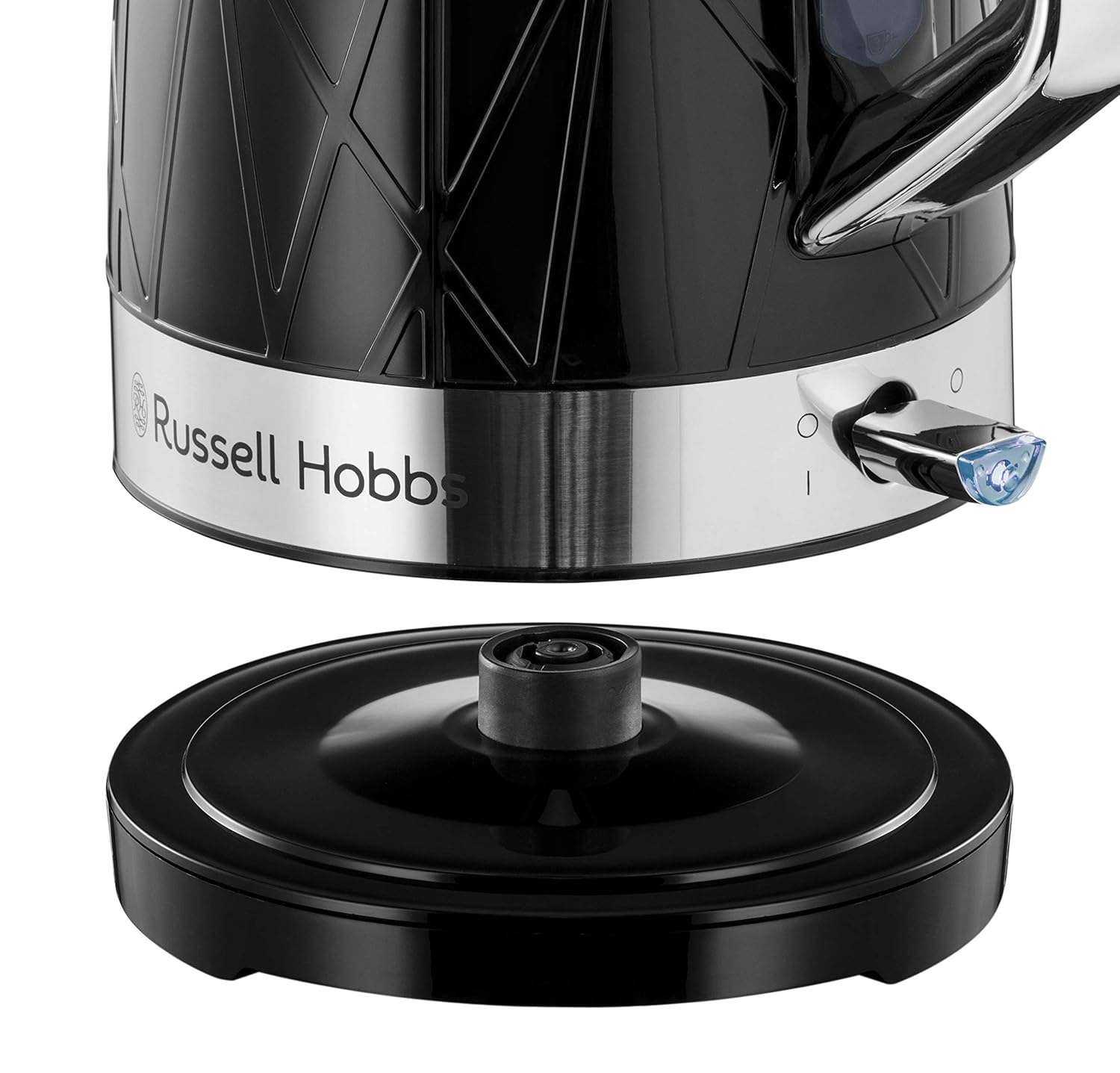 1.7 Litre 3000 W Structure Electric Kettle Black | Contemporary Design Cordless Kettle with Fast Boil and Boil Dry Protection | 28081-70
