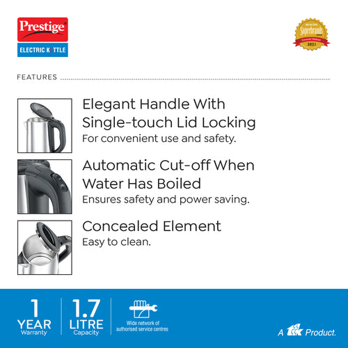 PKLSS 1.7 Electric Kettle 1.7L