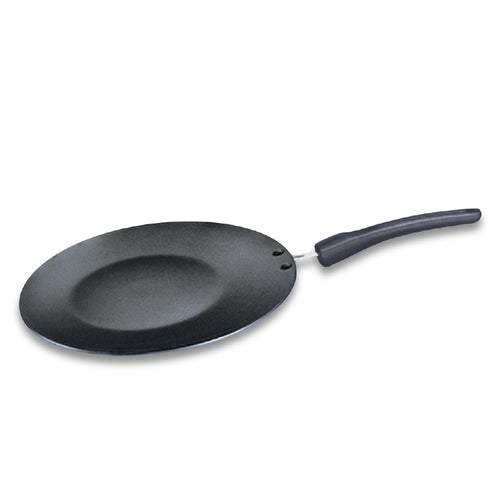 Omega Deluxe Non-stick Concave Tawa, 25cm (Red) 36720