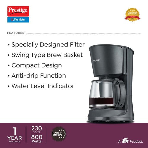 PCMD 5.0 Coffee Maker 800 W,1.2L