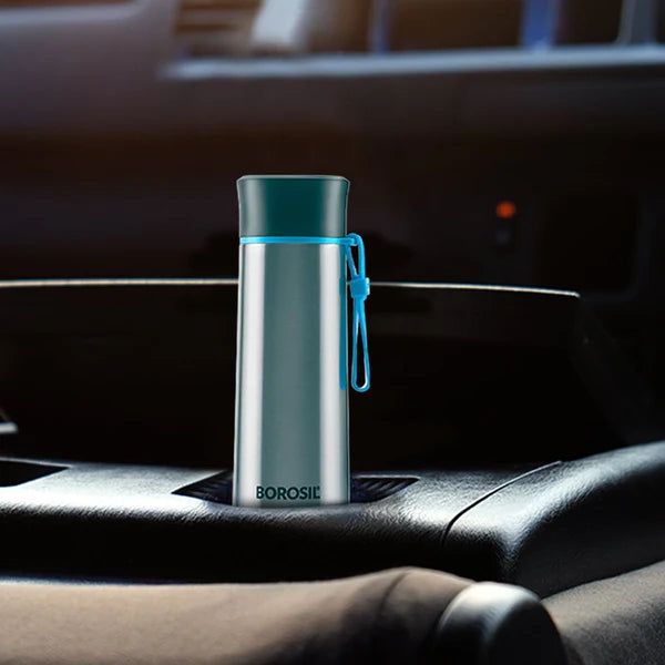 Sprint – 400 mL (BT40055B106) | Hot & Cold Stainless Steel Bottle with Carry Case & Loop for Easy Portability