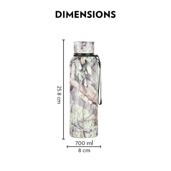 Trek Slate 700ML Hot n Cold Stainless Steel Bottle (BT700SLT115) – 20 Hours Hot, 24 Hours Cold, Wide Mouth, Durable Finish