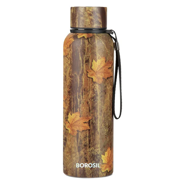 Trek Maple 700ML Stainless Steel Water Bottle (BT700MPL7116) – 20 Hours Hot, 24 Hours Cold, Wide Mouth, Durable Finish