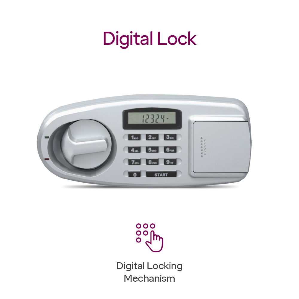Safire 40L Digital Fire-Resistant Home Locker