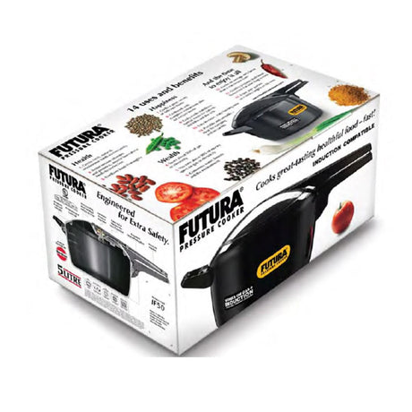 Futura Hard Anodised Pressure Cooker 6 Litre: FP60