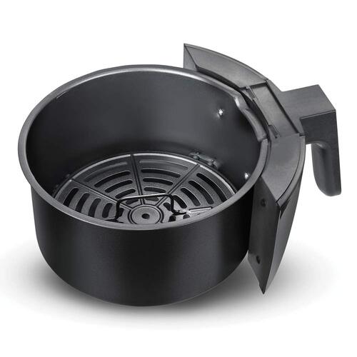 PAF 6.0 Electric Air Fryer | 80% less Oil Consumption | 2.5L Capacity | 1200 Watts Power | Fry,Grill,Roast & More | Temperature & Time Control |Easy to Clean Frying Basket | Black