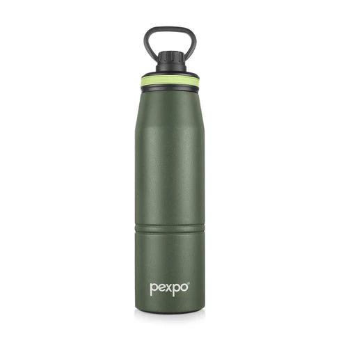 Pexpo Altros Hot & Cold Water Bottle 940ML MILITARY GREEN