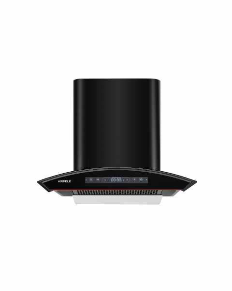 RENATA CURVED 60CM Wall Mounted Chimney with Smart Heat Auto Clean, Gesture Control, 534.84.701